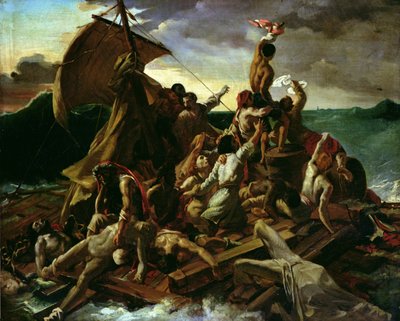 A jangada da medusa de Theodore Gericault